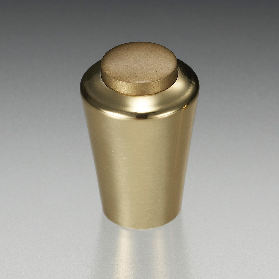 真鍮製 つまみ KTH-B165 黄銅（真鍮） 真鍮磨き/サテンゴールドめっき