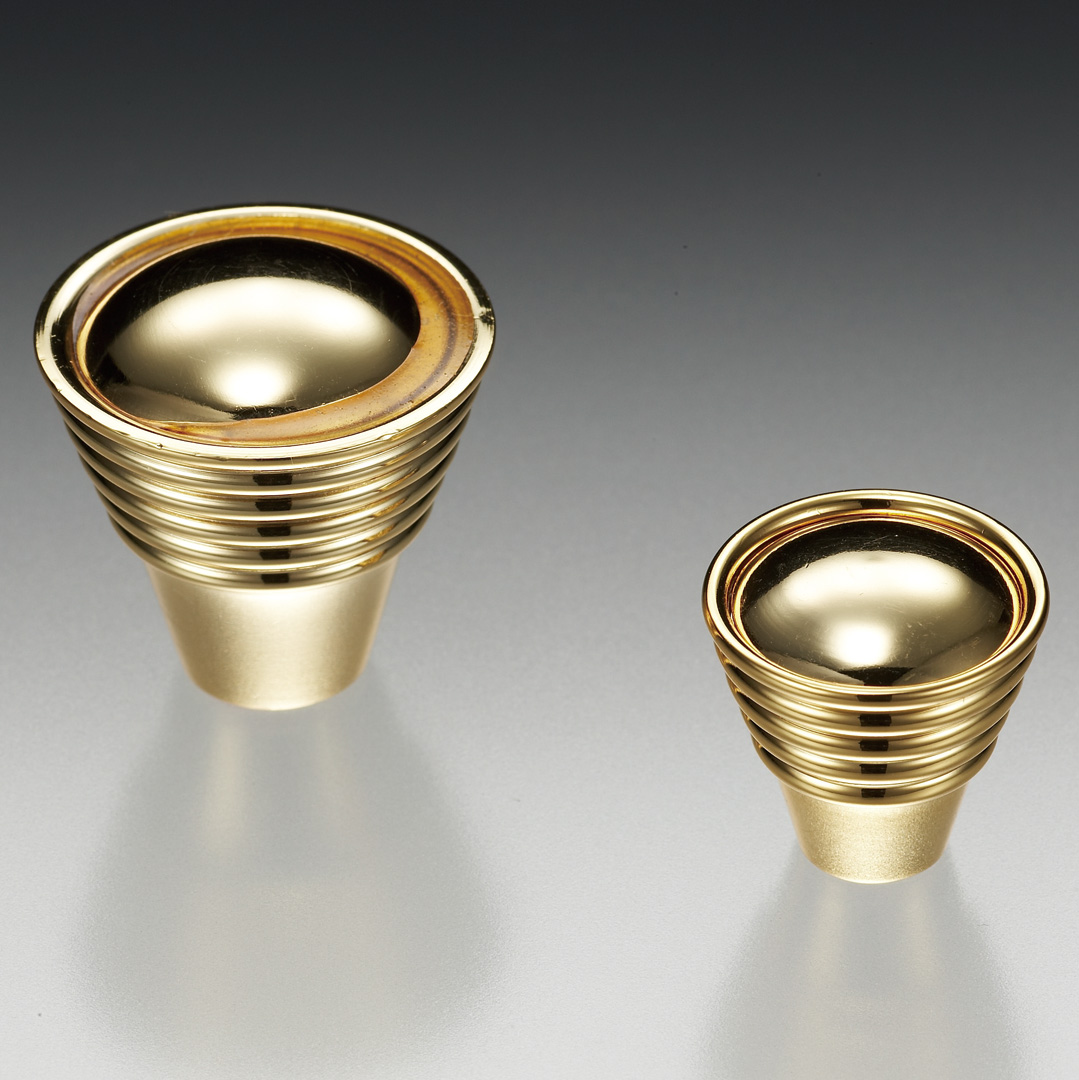 真鍮製 つまみ KTH-N006 黄銅（真鍮） 金色めっき