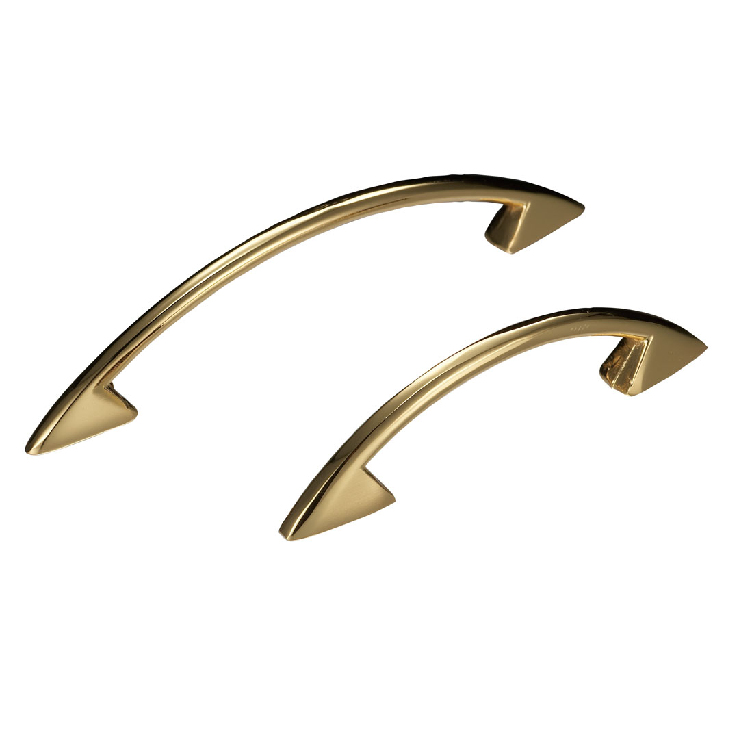 真鍮製 取っ手ハンドル KTH-N014、KTH-N017 黄銅（真鍮） 金色めっき